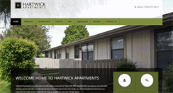 Desktop Screenshot of hartwickapartments.com